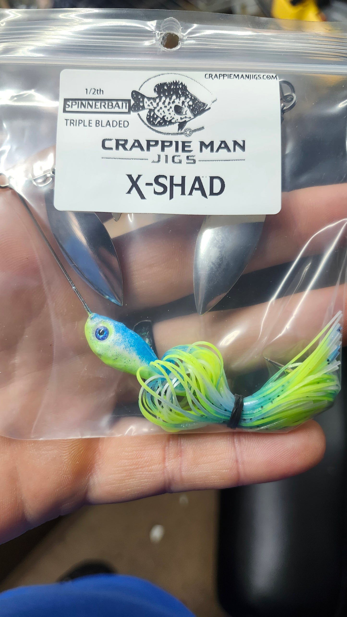 Triple Blade 1/2 Ounce Spinnerbaits
