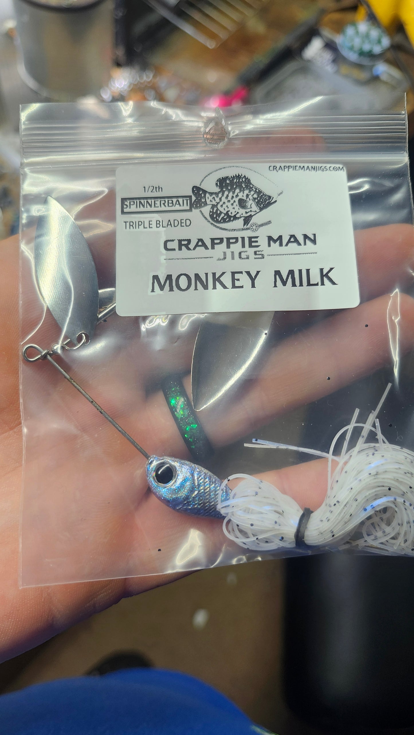 Triple Blade 1/2 Ounce Spinnerbaits