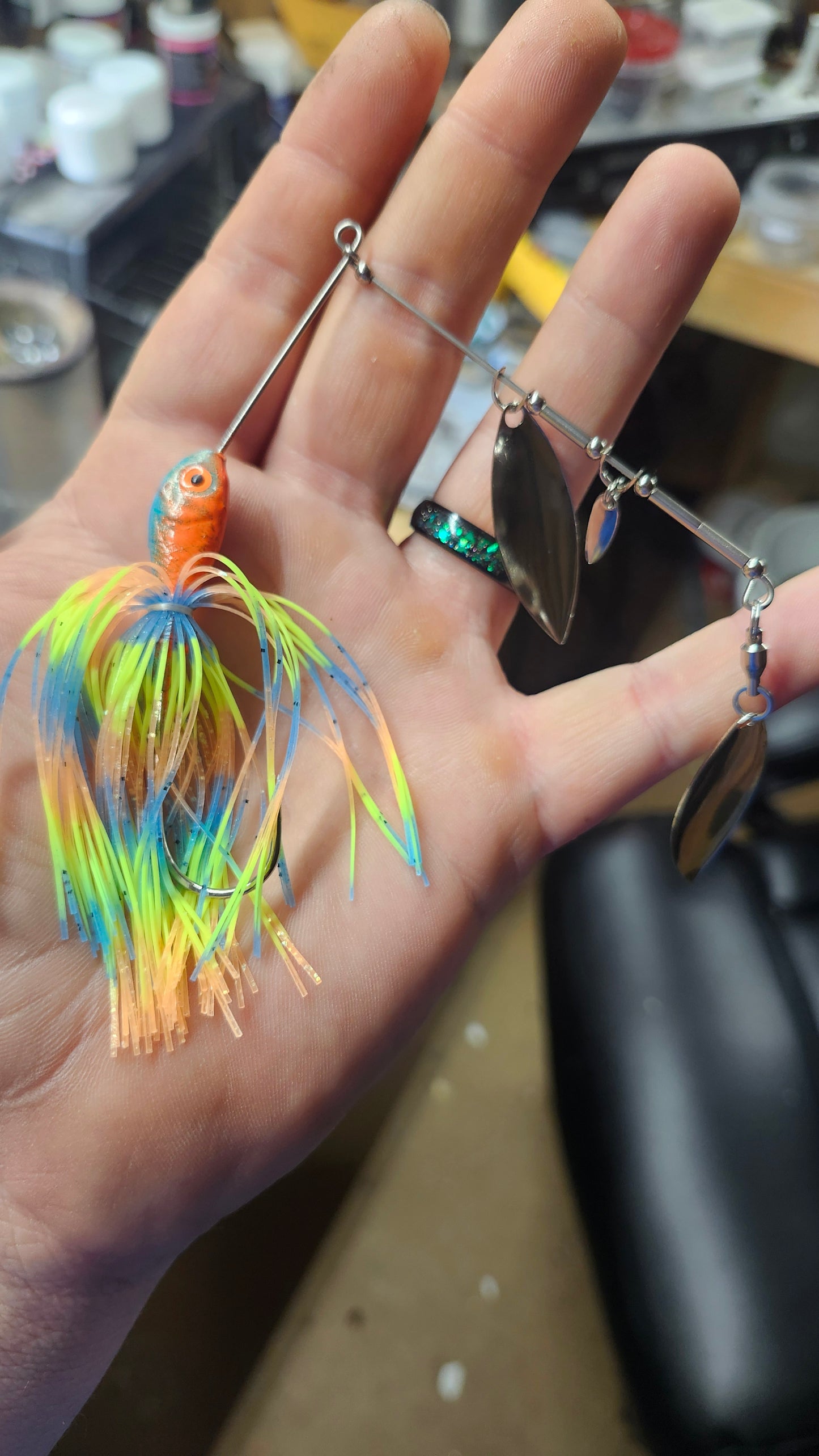 Triple Blade 1/2 Ounce Spinnerbaits
