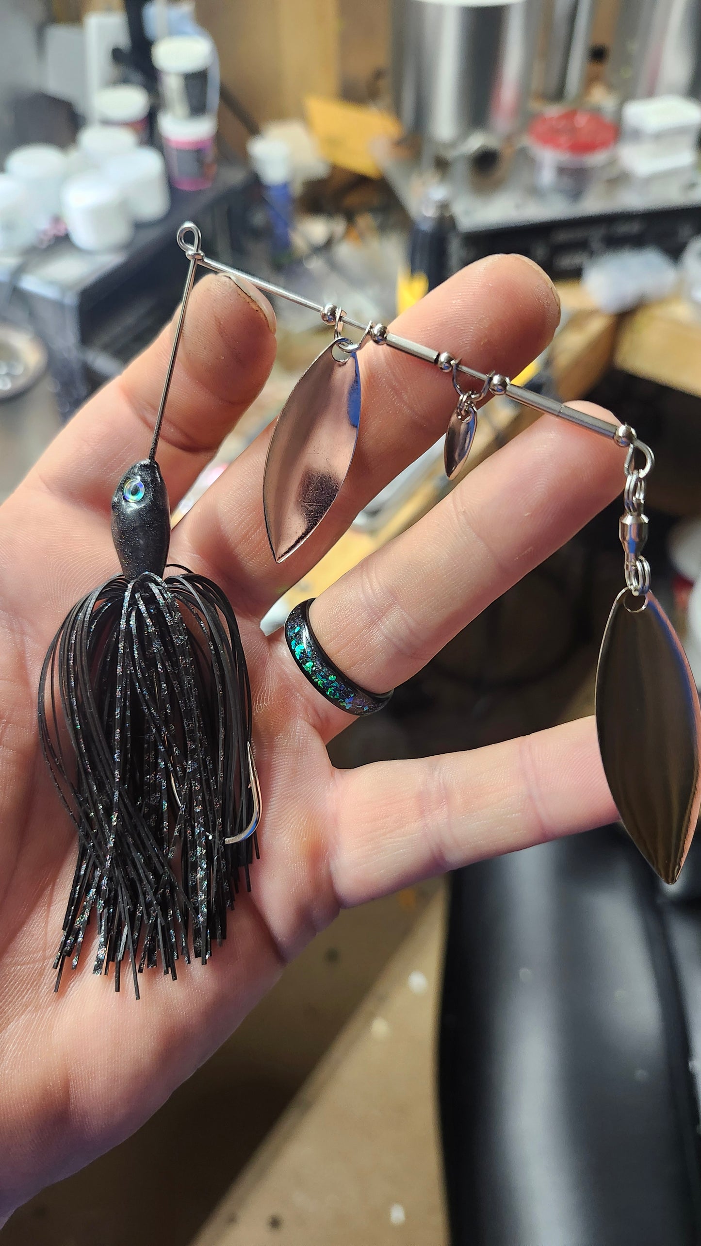 Triple Blade 1/2 Ounce Spinnerbaits