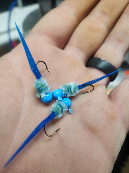 1/16 Wedge Tail Hand Tied Packs Of 3