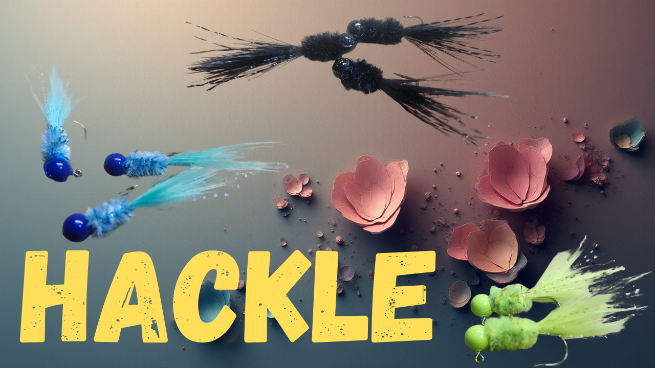 Hand Tied Hackle Jigs