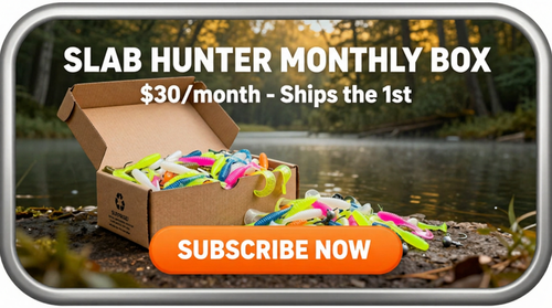 Slab Hunter Monthly Box SUBSCRIPTION (ships on the 1st of the month) – Crappie Man Jigs