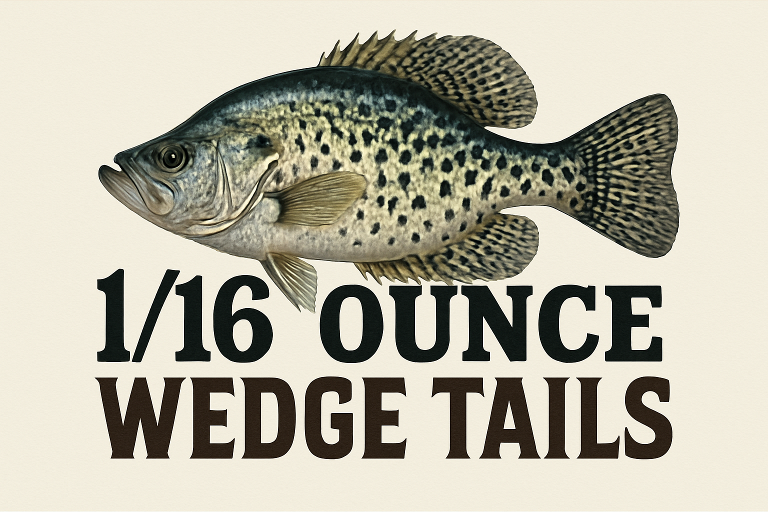 1/16 Wedge Tail Hand Tied Packs Of 3