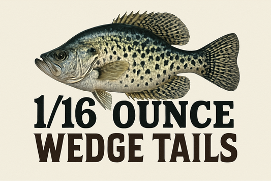 1/16 Wedge Tail Hand Tied Packs Of 3