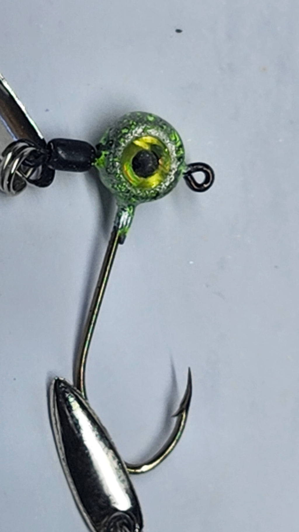 1/16 Underspin Chartruse Cracked (2 pack)