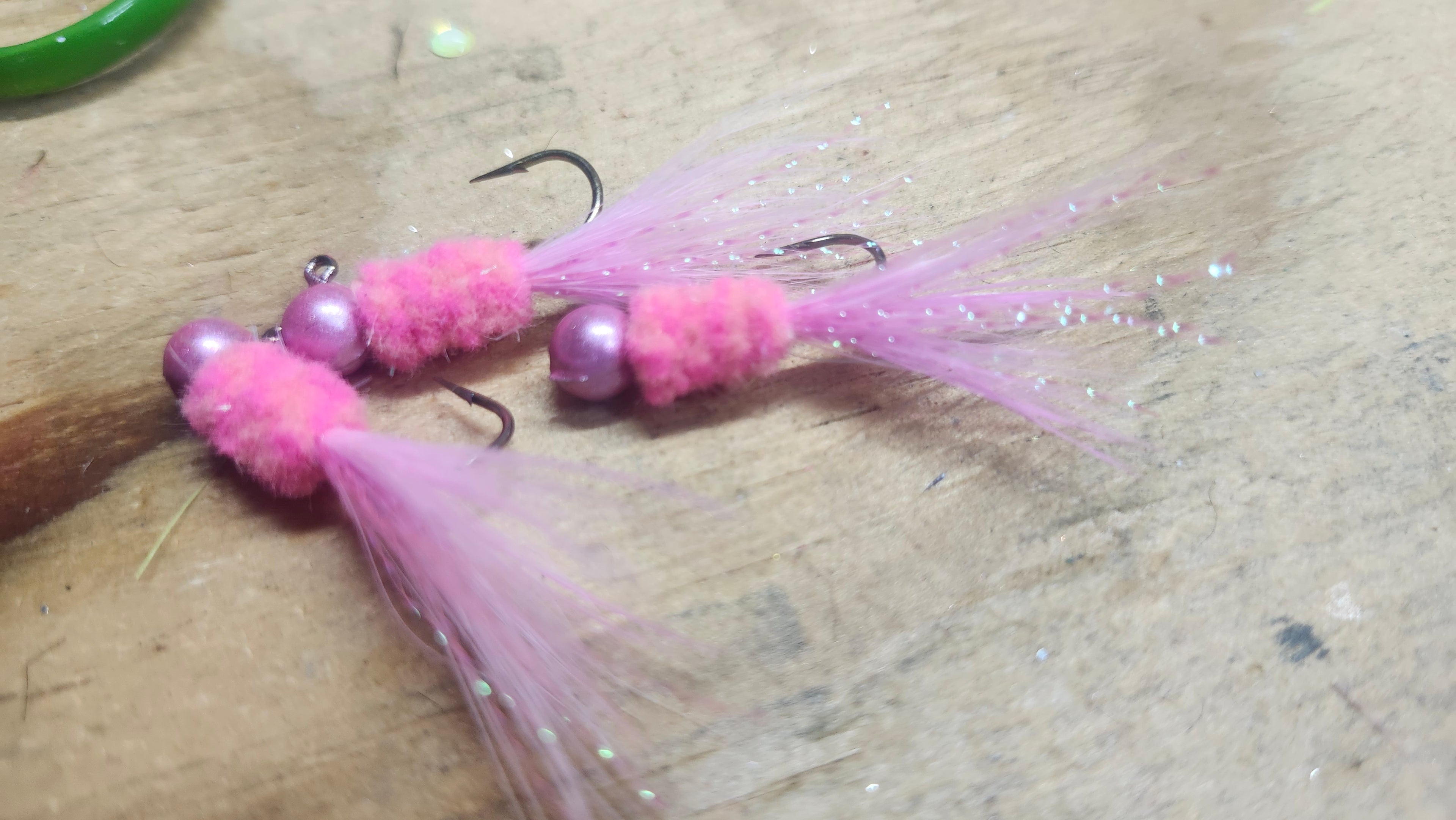 Hand Tied Hackle Jigs