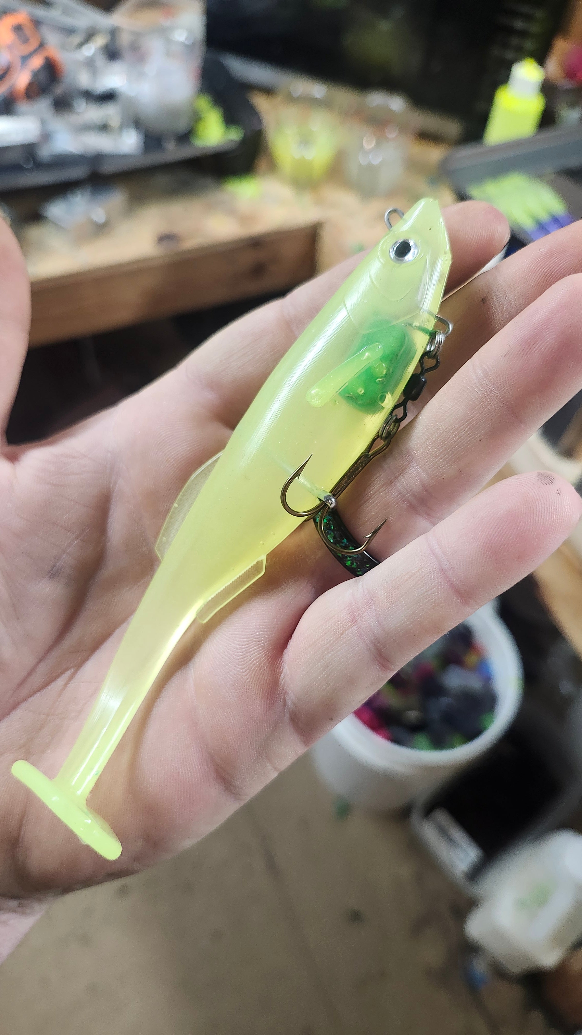 6 Inch Pre Rigged Swimbait