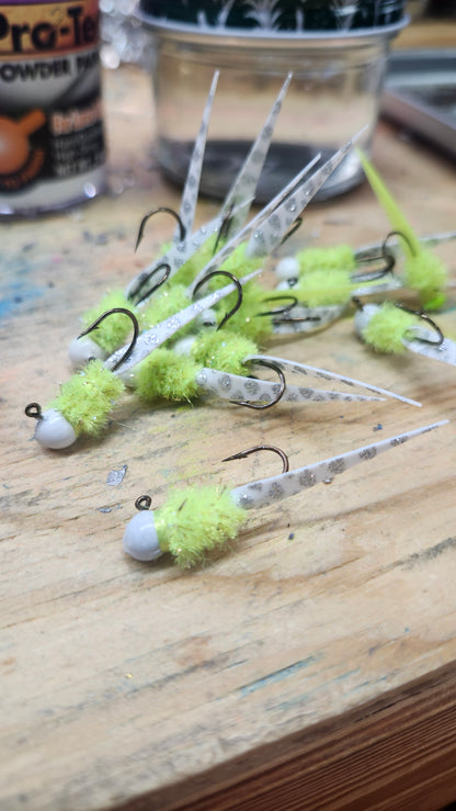 1/16 Wedge Tail Hand Tied Packs Of 3