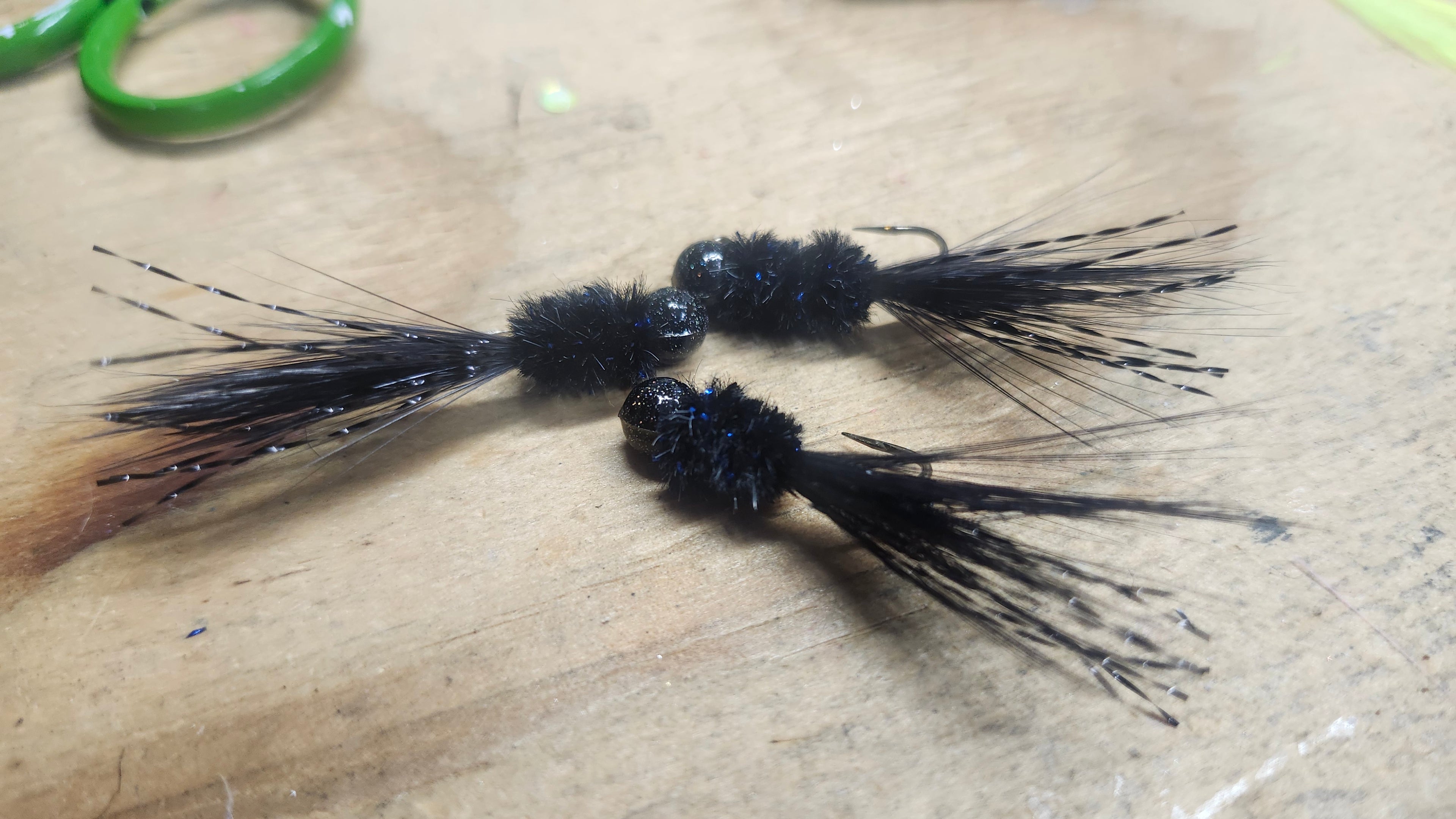Hand Tied Hackle Jigs