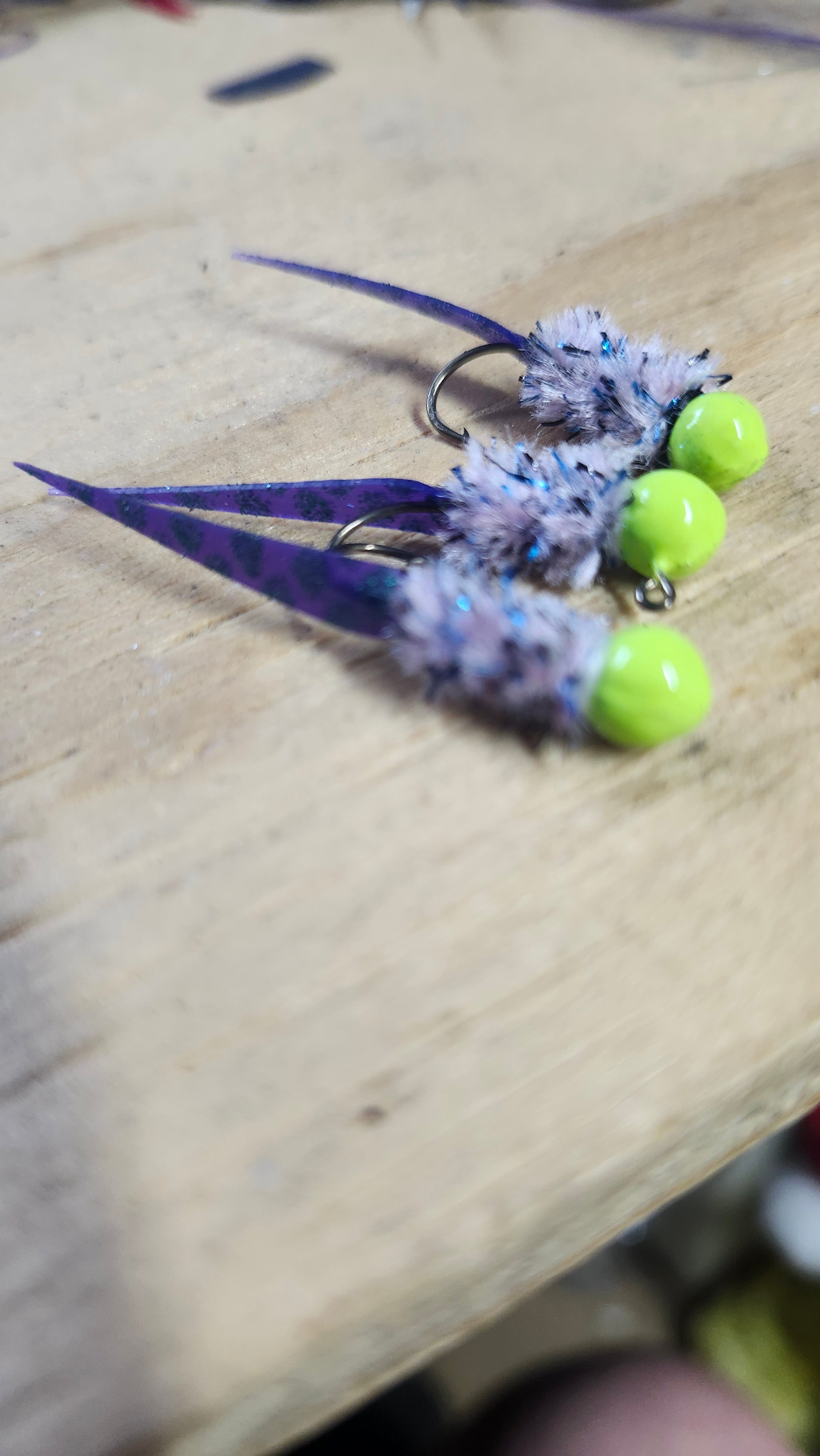 1/16 Wedge Tail Hand Tied Packs Of 3