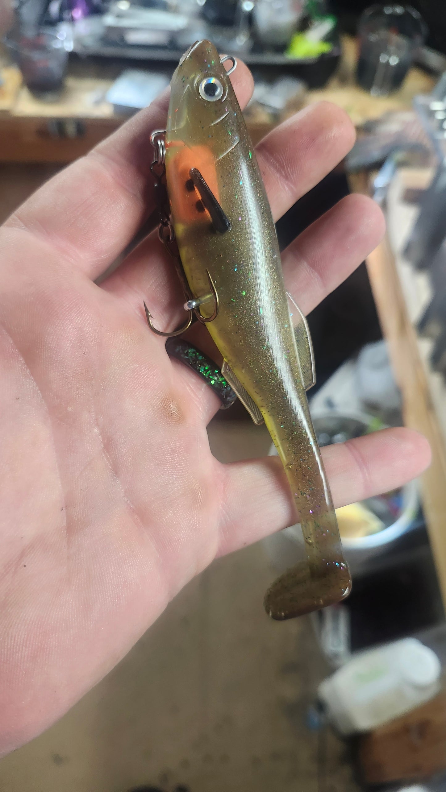 6 Inch Pre Rigged Swimbait