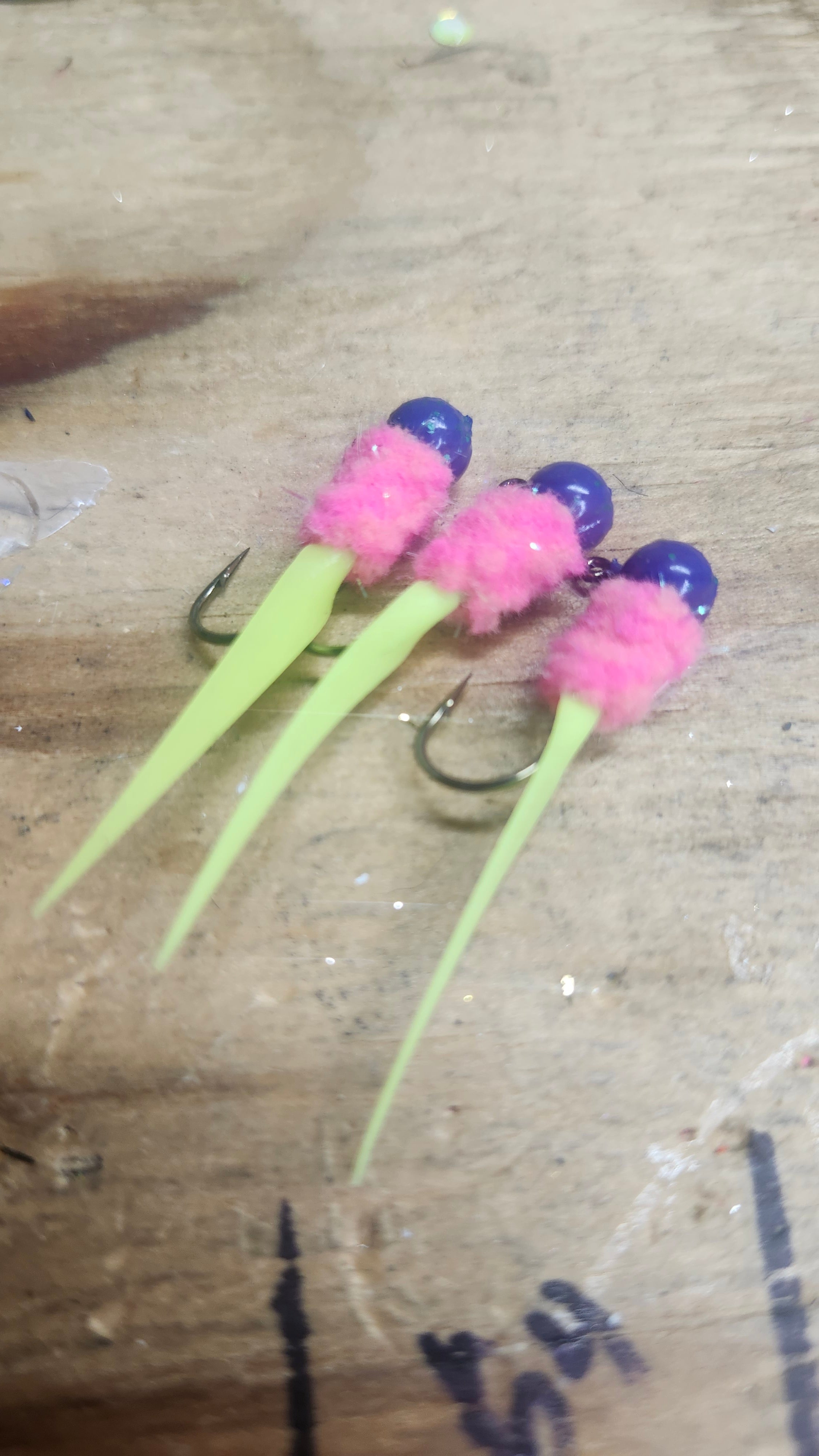 Hand Tied Wedge Tail's