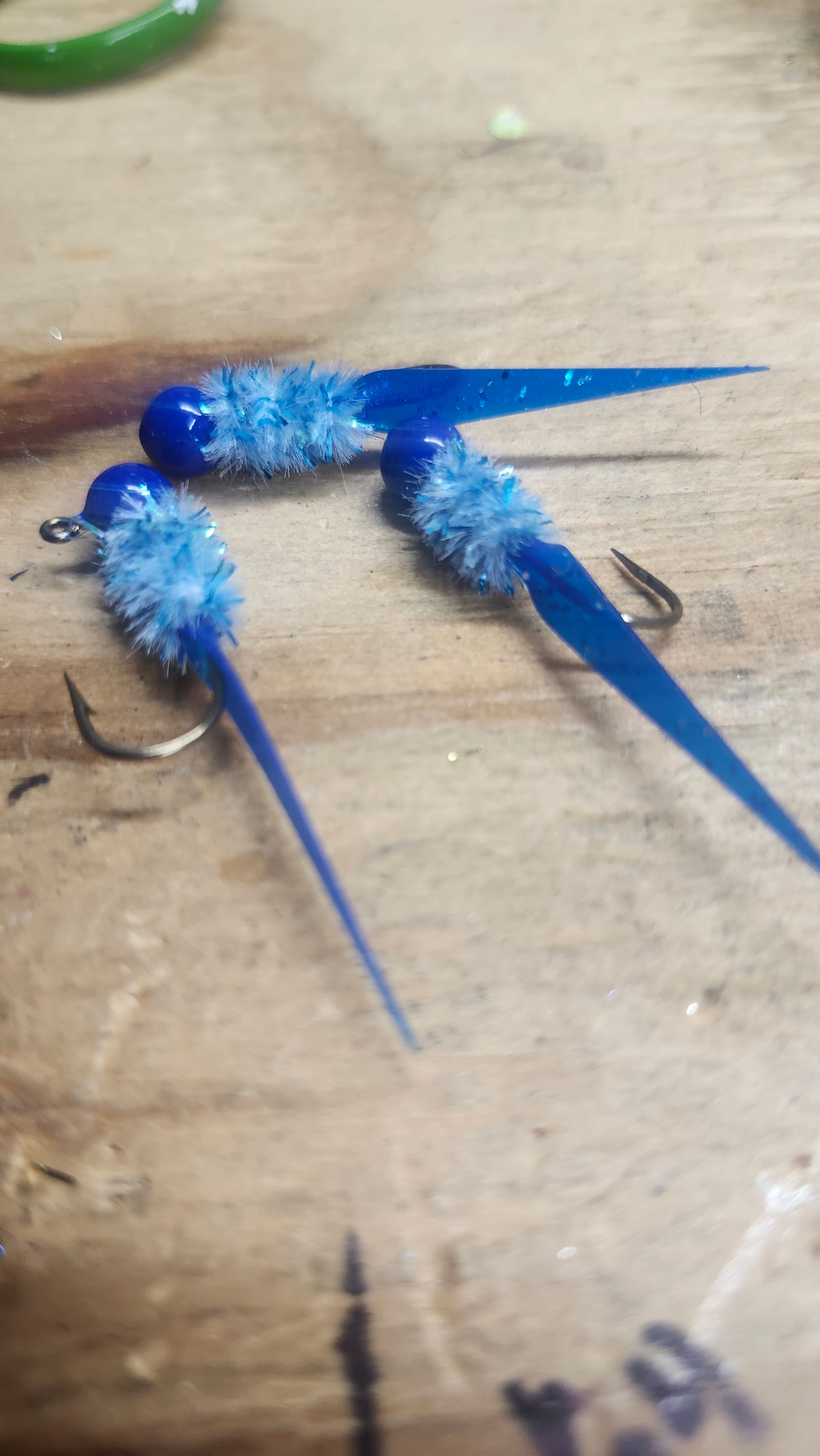 Hand Tied Wedge Tail's