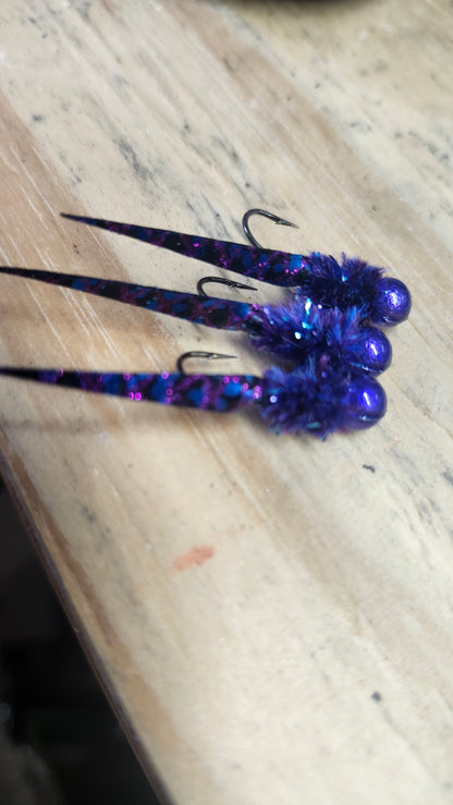 1/16 Wedge Tail Hand Tied Packs Of 3