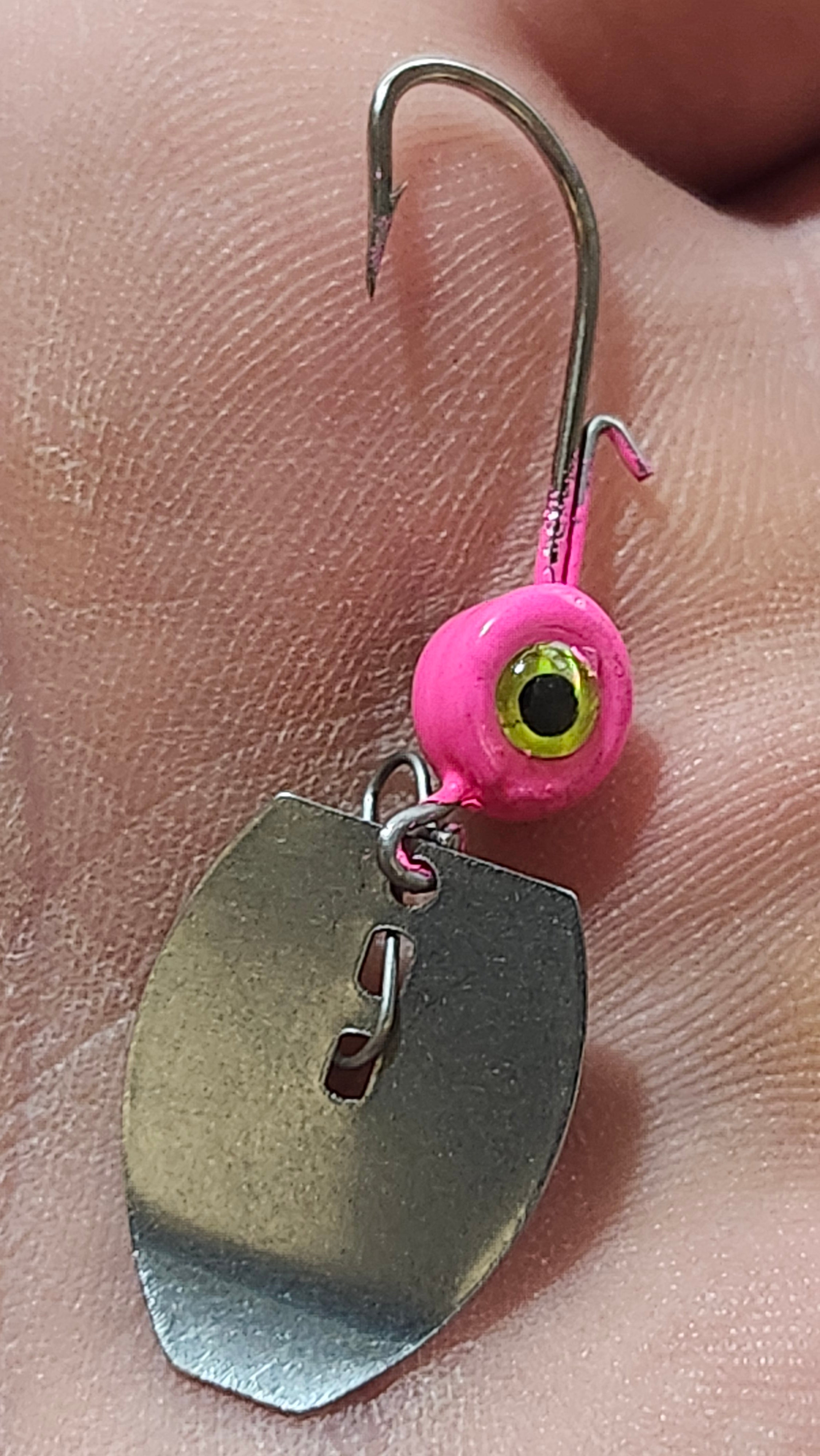 Mini Vibe – 1/16 oz Micro Vibrating Jig – Crappie Man Jigs