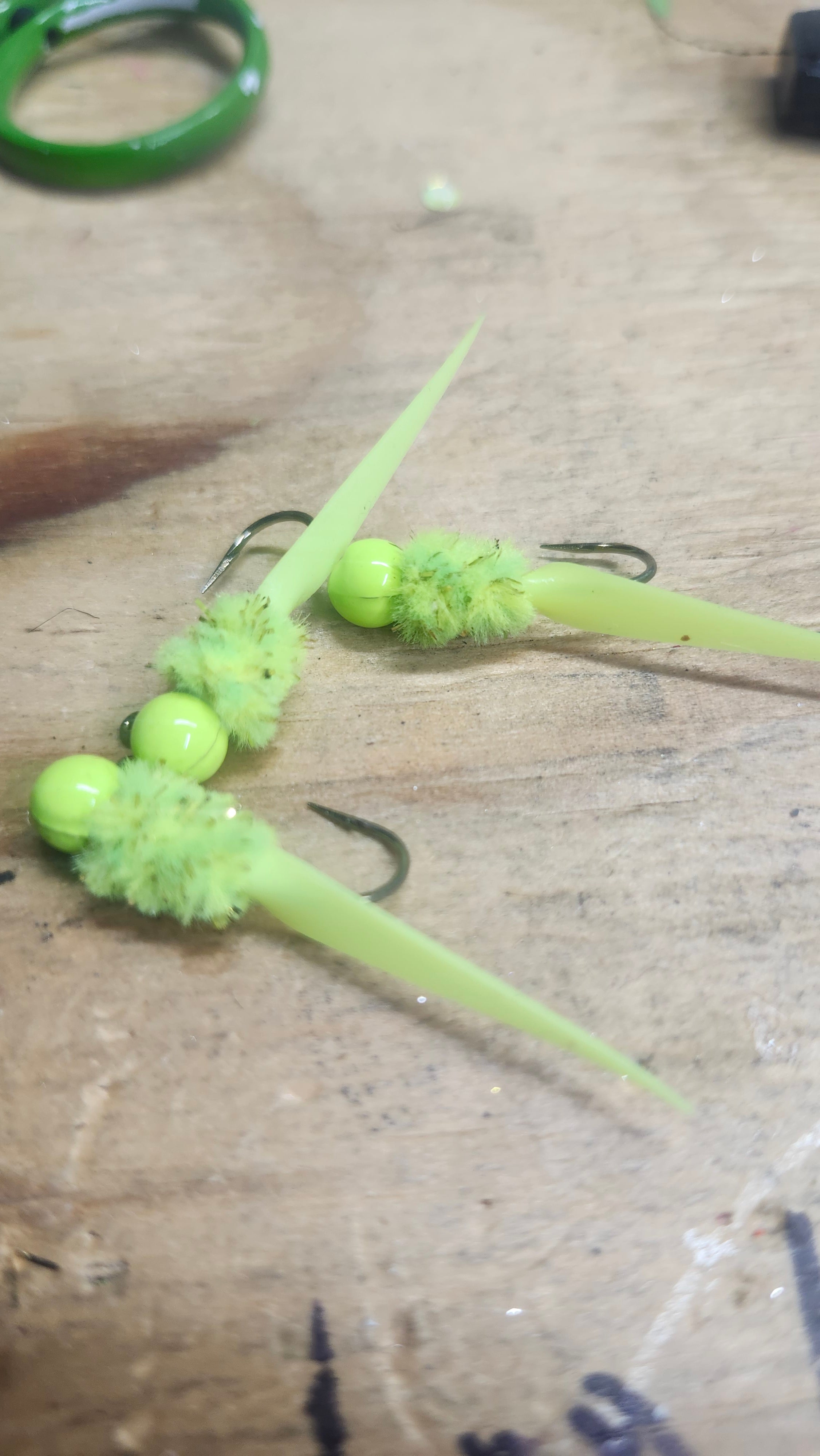Hand Tied Wedge Tail's