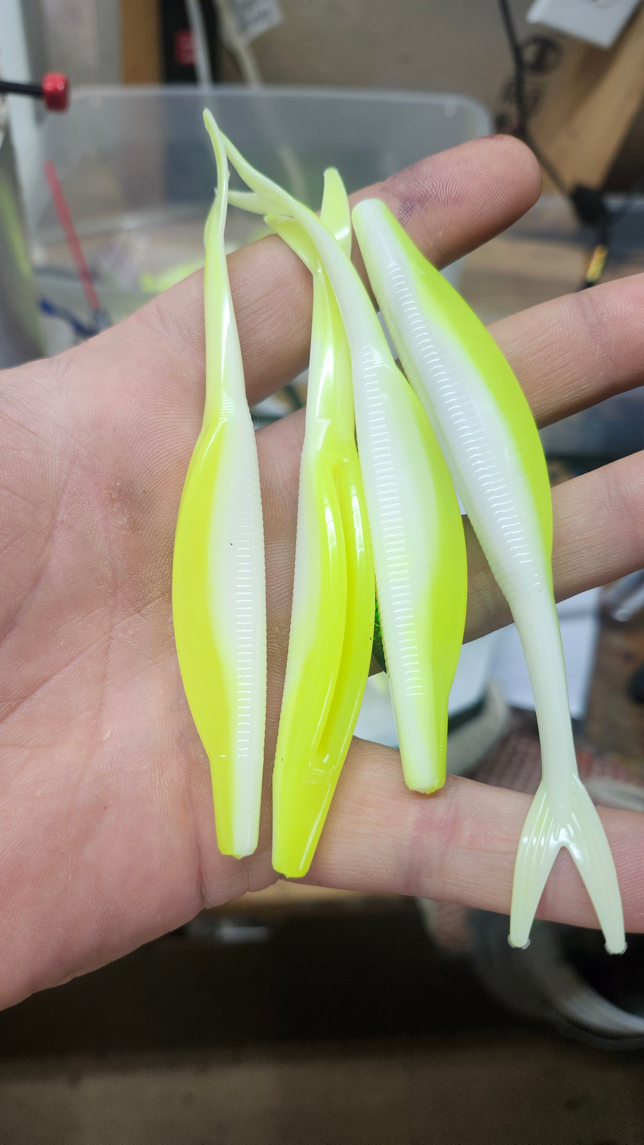 5 Inch Fluke's (6 pack)