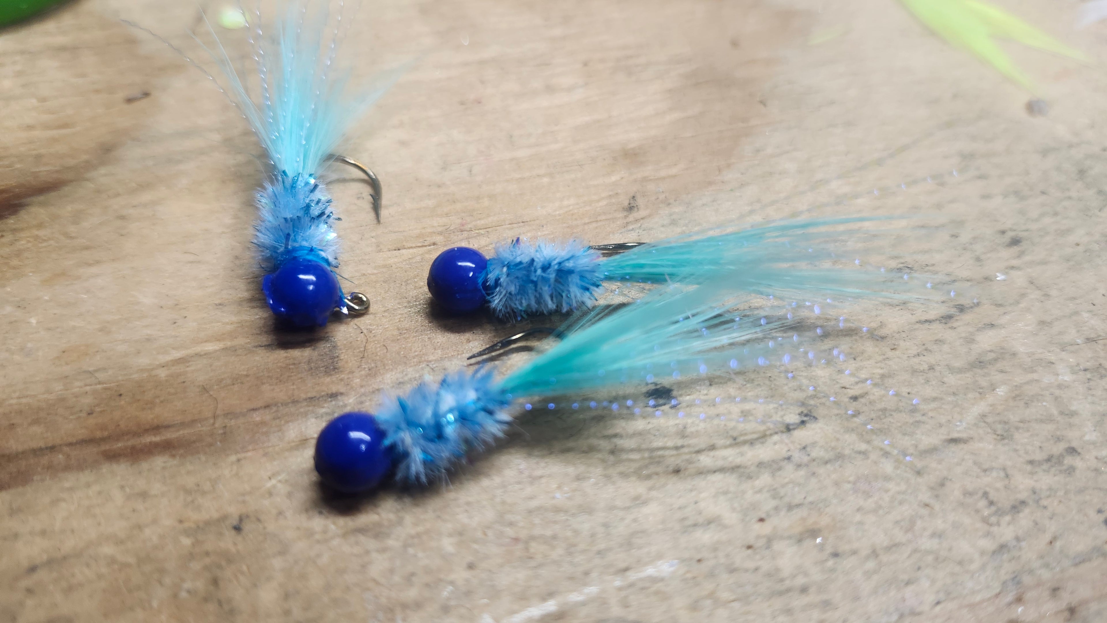 Hand Tied Hackle Jigs