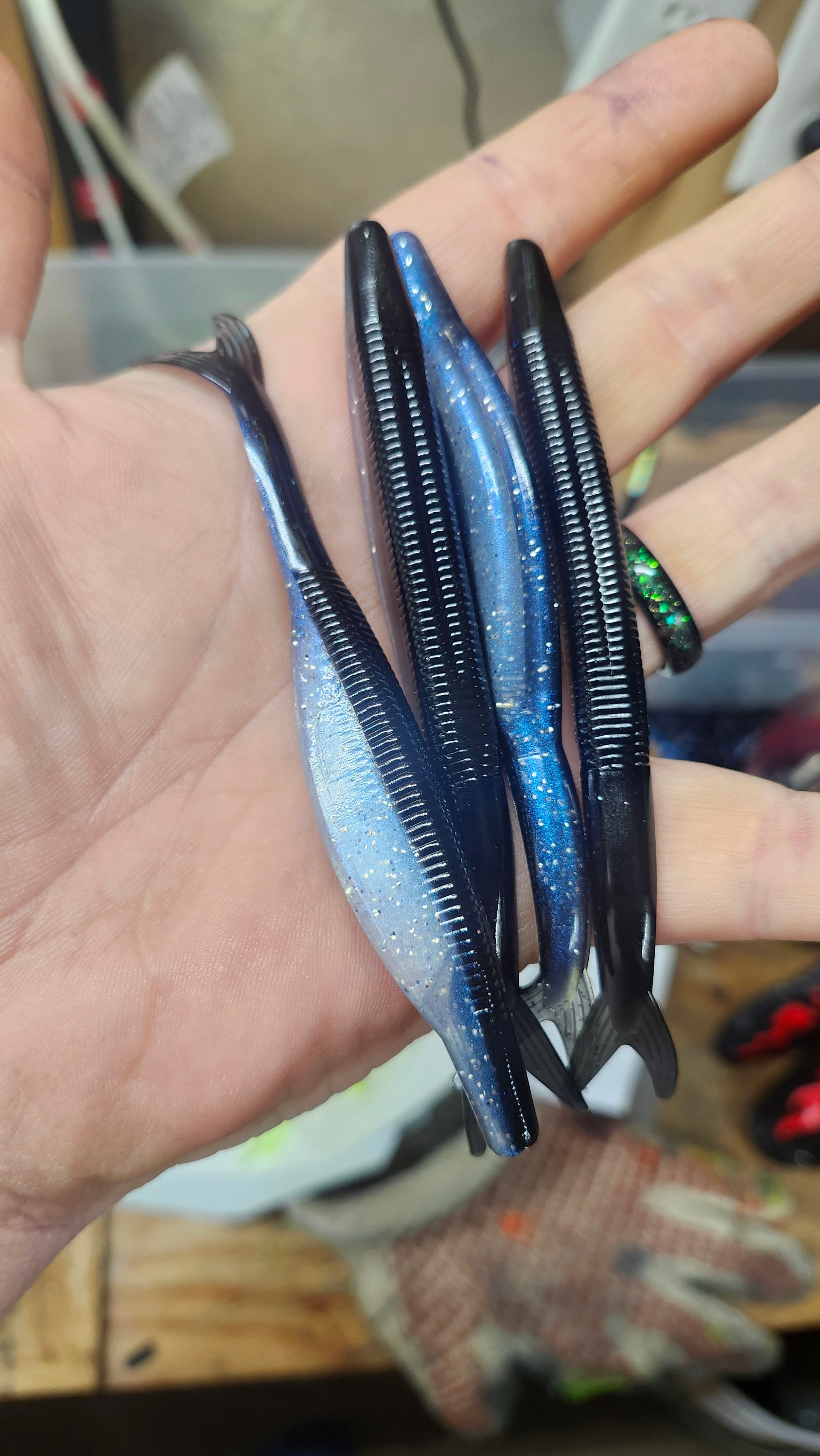 5 Inch Fluke's (6 pack)