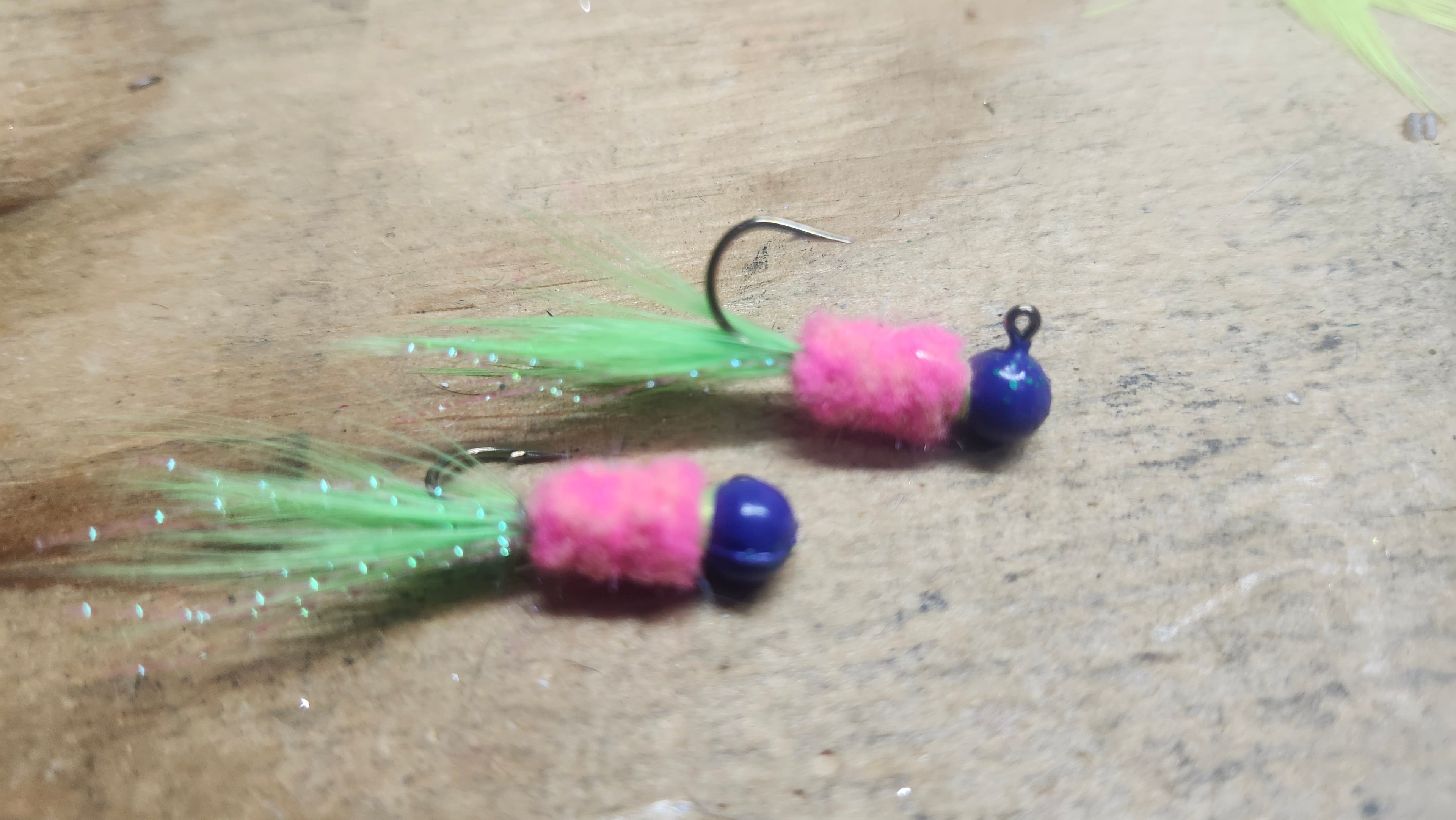 Hand Tied Hackle Jigs