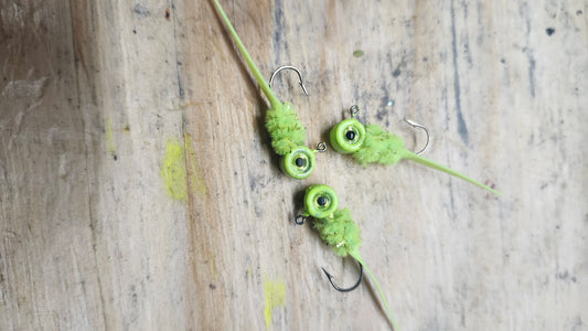 Crappie Man Green 1/8th Wedge