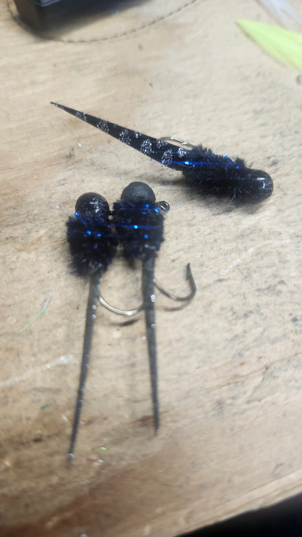 Hand Tied Wedge Tail's